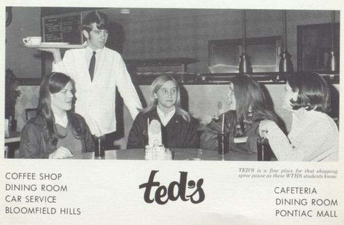 Teds Drive-In (Teds Trailer) - 1960S High School Yearbook Photos (newer photo)